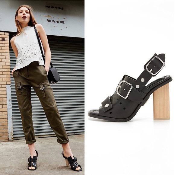 A L E X A N D E R W A N G : “Edda” Heeled Sandal - Picture 4 of 8